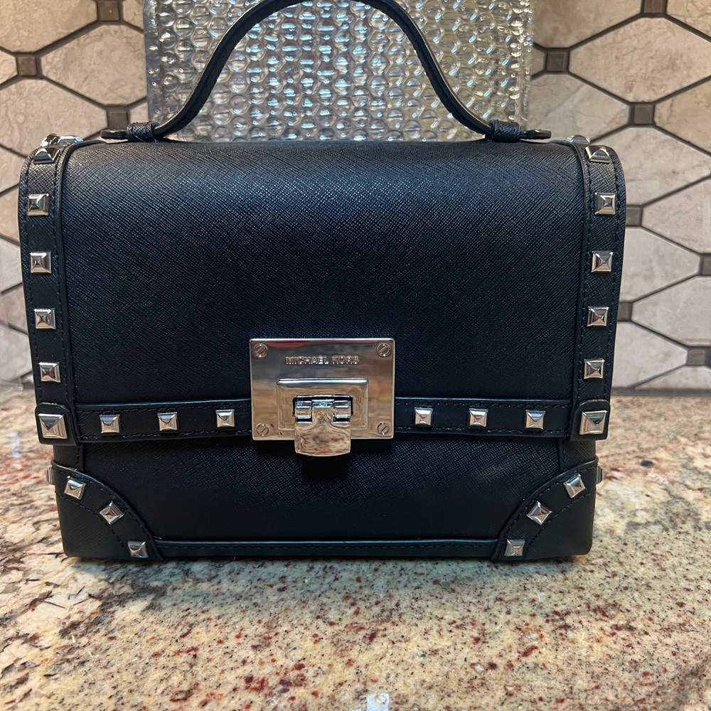 Michael Kors - Black Studded Handbag